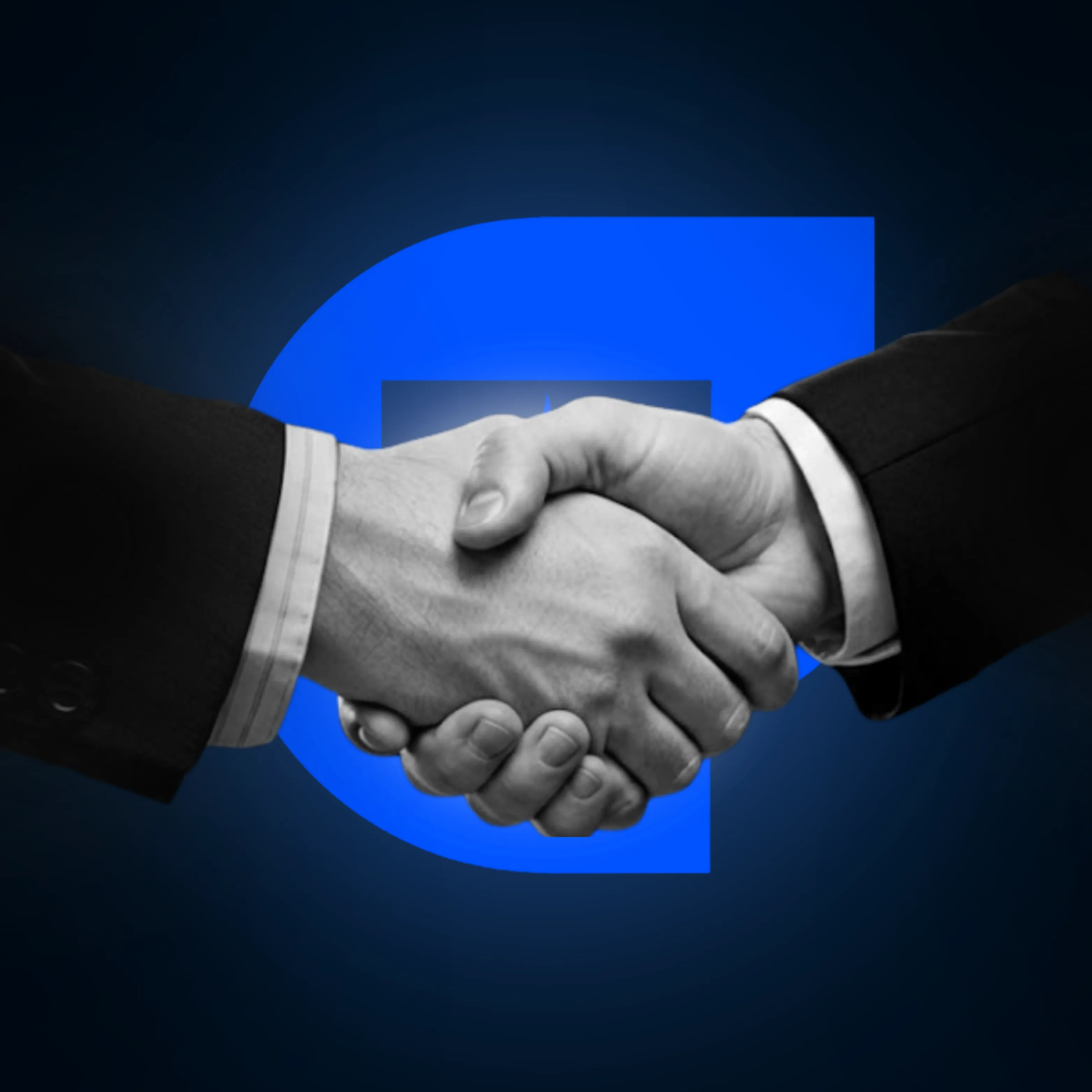 Partnership handshake